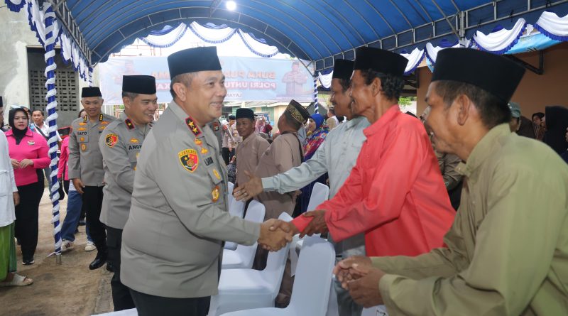 HUT Ke-21, Polda Kepri Hadirkan Kepedulian Lewat Baksos dan Safari Ramadan di Sembulang