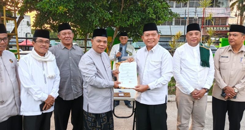 Penguatan Gerakan Nasional Wakaf Uang (GNWU) di Kota Batam Kemenag Kota Batam dan BWI Batam Tandatangani Nota Kesepahaman