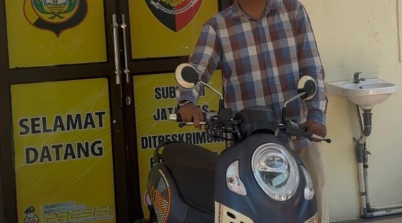 Motor Dicuri di Batam, Ditemukan di Moro: Kisah Syukur Seorang Warga