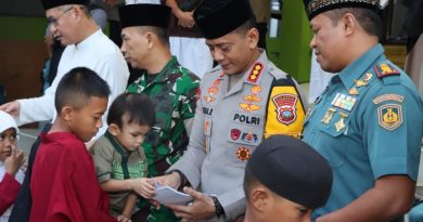 Wujud Rasa Syukur, Kapolresta Tanjungpinang Gelar Khatam Al-Qur’an dan Berikan Santunan Anak Yatim Piatu
