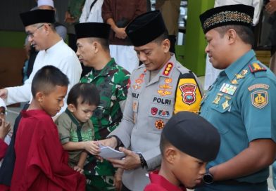 Wujud Rasa Syukur, Kapolresta Tanjungpinang Gelar Khatam Al-Qur’an dan Berikan Santunan Anak Yatim Piatu