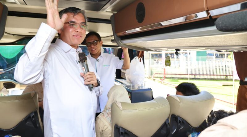 Lepas Mudik 1.431 Pekerja Panasonic, Menaker: Perusahaan Harus Memanusiakan Pekerja