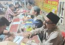 Antusias Warga Bayar Zakat Fitrah di Masjid Namirah Bengkong, Suasana Malam Diiringi Lantunan Suara Takbiran