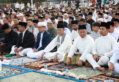 Momen Idulfitri 1447 H, Amsakar Salat Id Bersama Ribuan Masyarakat Batam