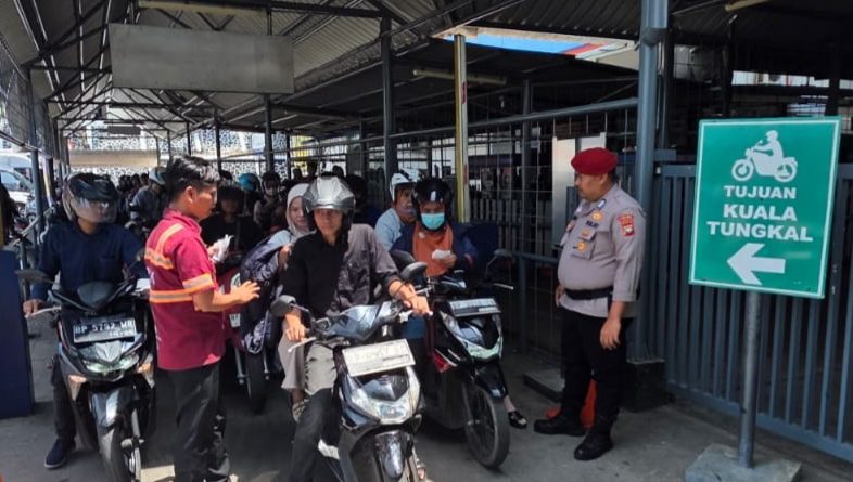 Padat Tapi Terkendali! Hari ke-3 Lebaran di Pelabuhan Punggur
