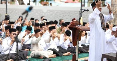 Berharap Turunnya Hujan, Pemprov Kepri Gelar Shalat Istisqa di Pulau Penyengat