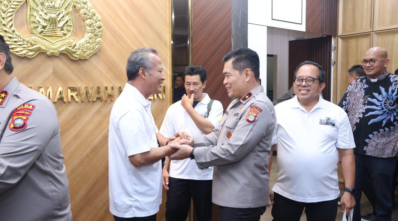 Kapolda Kepri Terima Kunjungan Uskup Regio Sumatera, Perkuat Sinergi Jaga Kamtibmas