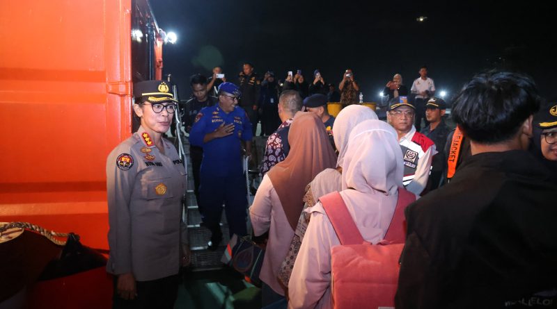 142 Pemudik Gratis Tiba di Batam, Polda Kepri Pastikan Arus Balik Aman dan Lancar