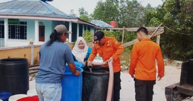 BPBD Tanjungpinang Salurkan 611,9 Ton Air Bersih ke Warga Sepanjang Februari 2026