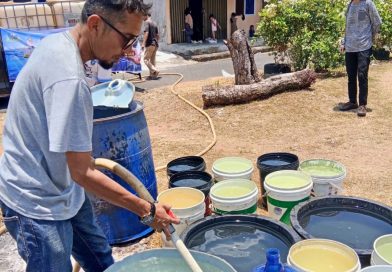 Pemkab Bintan Salurkan Air Bersih ke Warga Terdampak Kekeringan