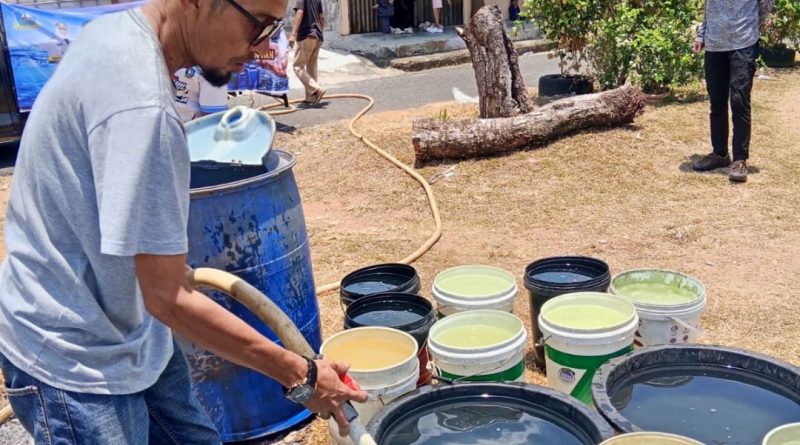 Pemkab Bintan Salurkan Air Bersih ke Warga Terdampak Kekeringan
