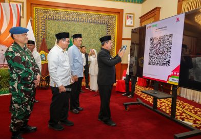 Perkuat Ekonomi Umat, Ansar Lantik Pengurus BWI Kepri Periode 2026–2029