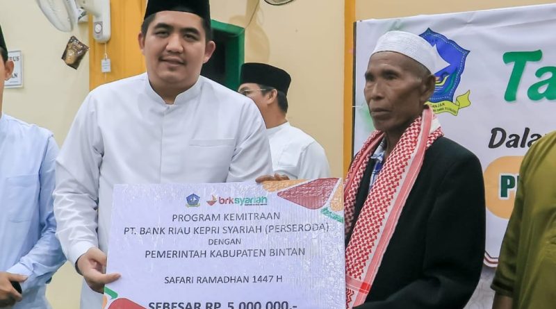 Peringati Nuzul Qur’an, Bupati Bintan Roby : Pedomani Al Qur’an di Semua Sisi Kehidupan