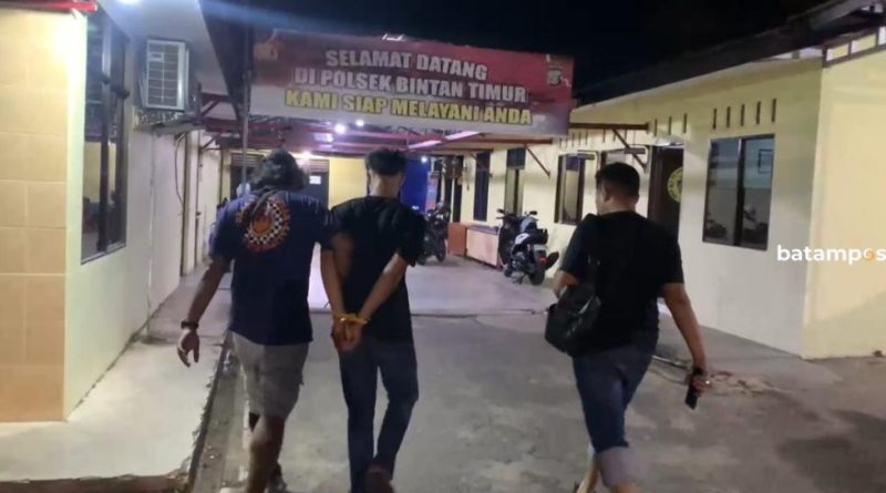 Curi Uang Angpao, Pemuda Ditangkap Polisi, Ngaku Beraksi di 6 Lokasi Bintan Timur