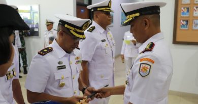 Dansatran Koarmada I Pimpin Sertijab Komandan Dua KRI, Perkuat Kesiapsiagaan Unsur Laut