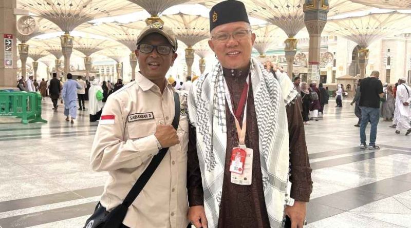 Di Bawah Langit Madinah, Jemaah Haji Tanjungpinang Panjatkan Doa untuk Kepri