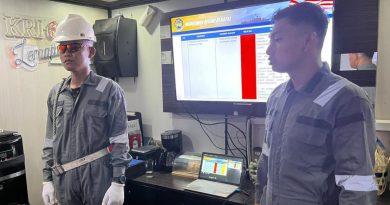 KRI Lemadang-632 Asah Kesiapsiagaan Prajurit Lewat Pelatihan Keselamatan