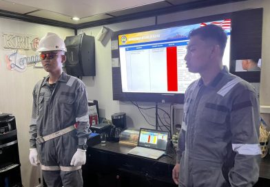 KRI Lemadang-632 Asah Kesiapsiagaan Prajurit Lewat Pelatihan Keselamatan