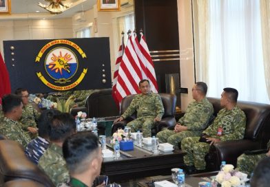 Sinergi Hukum TNI, Kaskoarmada I Terima Kunjungan Kababinkum di Tanjungpinang