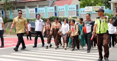 Langkah Kecil di Zebra Cross, Pesan Besar dari Li Claudia untuk Keselamatan Siswa