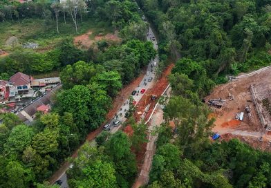 Perbaikan Selesai, Jalan Vista Kembali Dapat Digunakan
