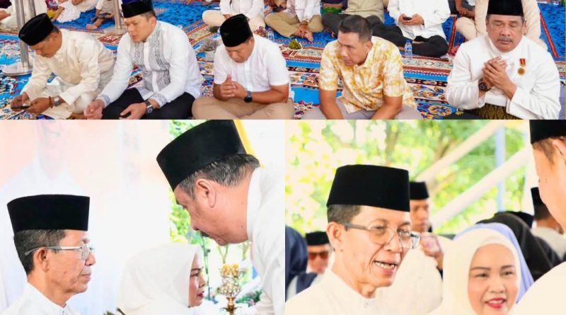 Menjelang Berangkat Haji, Amsakar Titip Jalannya Pemerintahan kepada Li Claudia