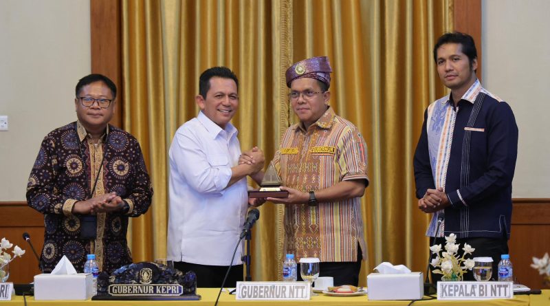 Pertemuan Dua Gubernur, Kepri dan NTT Sepakat Bangun Sinergi Ekonomi Daerah