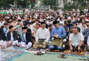 Salat Iduladha di Dataran Engku Putri, Firmansyah Ajak Perkuat Keikhlasan dan Kepedulian Sosial