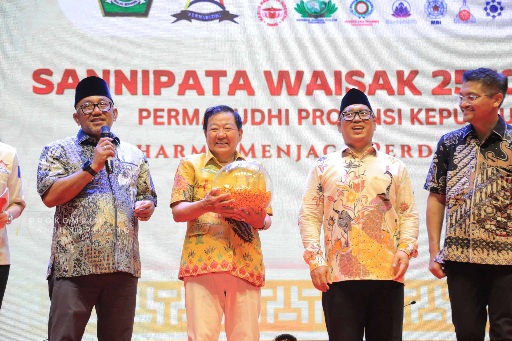 Sannipata Waisak Meriahkan Tanjungpinang, Harmoni dalam Keberagaman Terus Terjaga
