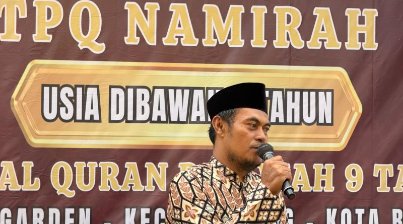 Bocah Usia di Bawah 5 Tahun Khatam Al-Qur’an, TPQ Namirah Batam Cetak Generasi Qurani Sejak Dini