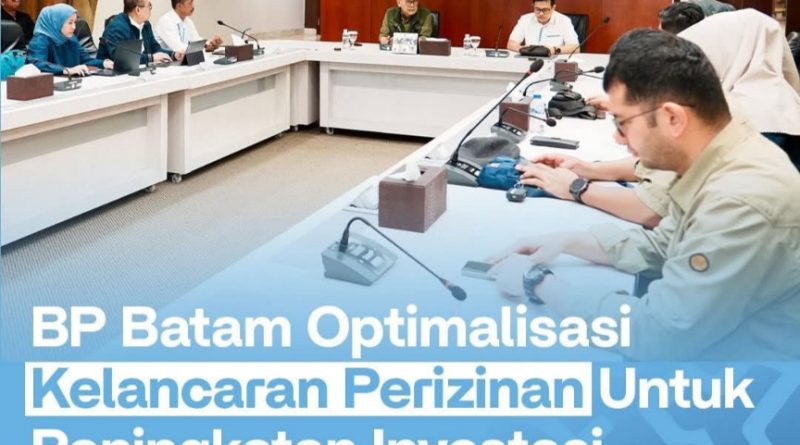 BP Batam Dorong Optimalisasi Perizinan Demi Percepat Investasi