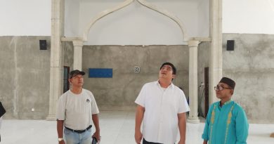 Bupati Bintan Roby : Kubah dan Interior Masjid Nurul Hasanah Toapaya Diselesaikan Bertahap