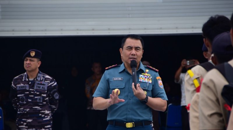 Pangkoarmada I Titipkan Nilai Kepemimpinan kepada Generasi Penerus Bangsa