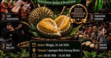 Kenduri Durian Bintan 2026, Wujud Cinta Buah Lokal dan Komitmen Melestarikan Warisan Alam Melayu