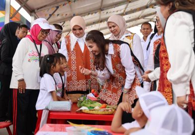 Selvi Gibran Bersama Seruni Kabinet Merah Putih Semarakkan Hari Anak Nasional di Tanjungpinang