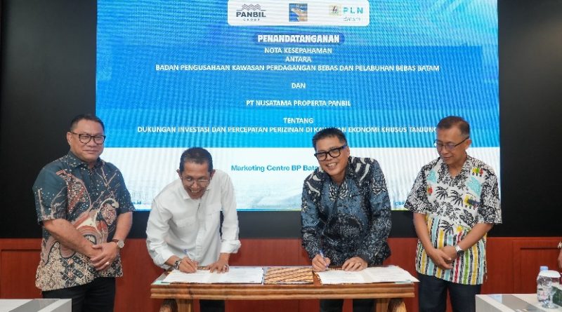 Sinergi BP Batam, Panbil Group, dan PLN Batam Dukung KEK Tanjung Sauh Sebagai Hub Energi Baru