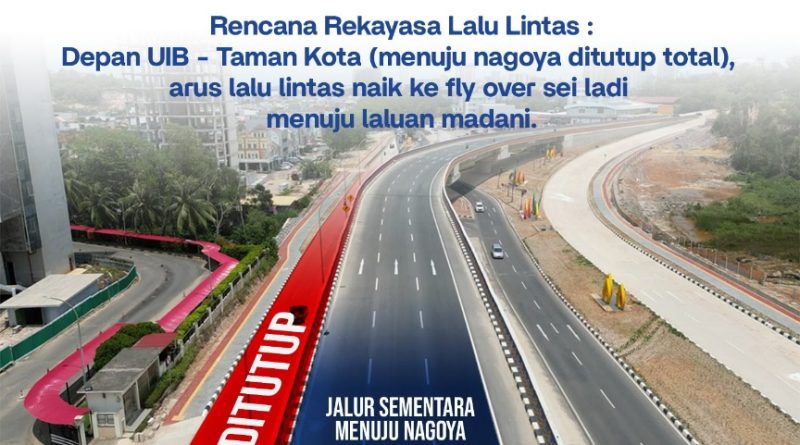 Tingkatkan Keselamatan dan Kenyamanan, BP Batam Lakukan Rekonstruksi Jalan Gajah Mada