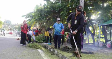 Jalan Menuju Lokasi MTQ Kepri di Tanjungpinang Mulai Kinclong