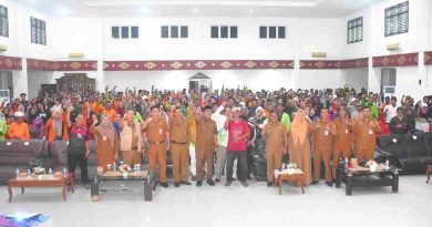 Walikota Tanjungpinang Lis : DLH Wajib Perhatikan Keselamatan Kerja 330 ‘Pahlawan’ Kebersihan