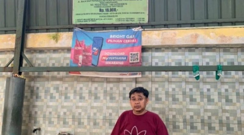 10 Tahun Harga Gas 3 Kg Tak Naik, Pemilik Pangkalan di Jalan RHF Tanjungpinang Menjerit