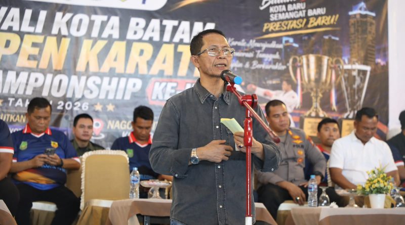 Wali Kota Batam Open Karate Championship II, Amsakar Tekankan Kompetisi Berkelanjutan untuk Lahirkan Atlet Juara
