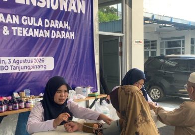 BRI BO Tanjungpinang Gelar Pemeriksaan Kesehatan Gratis bagi Pensiunan Taspen dan Asabri