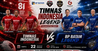 Timnas Indonesia Legend Turun ke Batam, Nyalakan Mimpi dari Grassroots Menuju Panggung Internasional