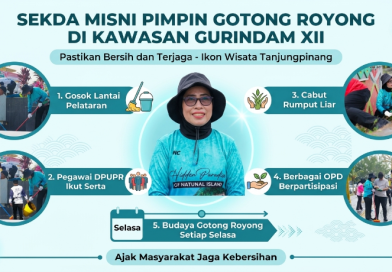 Sekda Misni Turun Langsung, Pastikan Gurindam XII Tetap Bersih dan Nyaman