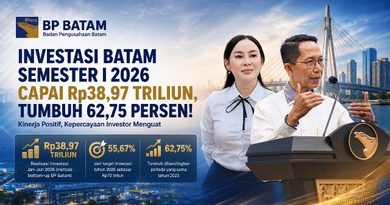 Realisasi Investasi Semester I 2026 Tembus Rp 38,97 Triliun, BP Batam: Kepastian dan Kemudahan Berusaha Jadi Faktor Penting Gaet Investor