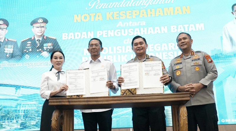 Investasi Batam Makin Strategis, BP Batam-Polri Perkuat Kerja Sama