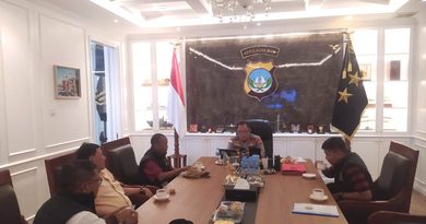 Ngeteh Santai, Kapolda Kepri Dukung Penuh Agenda UKW PWI Provinsi Kepri