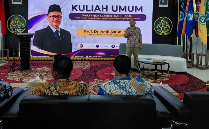 Prodi Sejarah FKIP UMRAH Undang Anggota Komisi Yudisial Beri Kuliah Umum