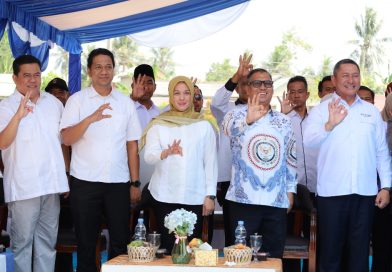 Wabup Bintan, Deby Apresiasi Pembangunan Sumur Bor Sucofindo untuk Warga Toapaya