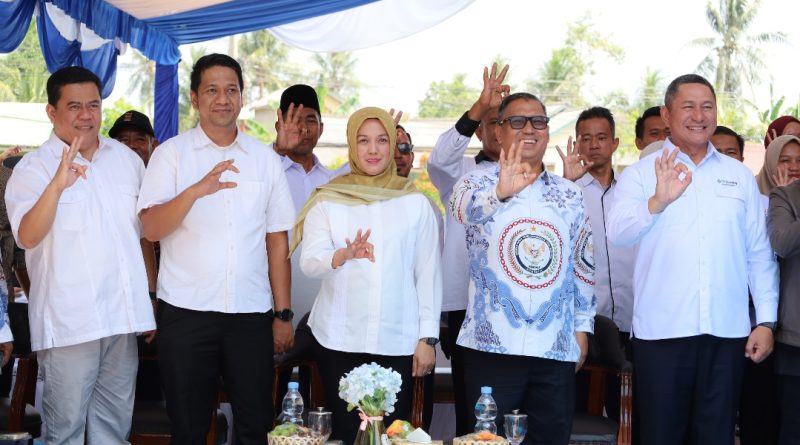 Wabup Bintan, Deby Apresiasi Pembangunan Sumur Bor Sucofindo untuk Warga Toapaya
